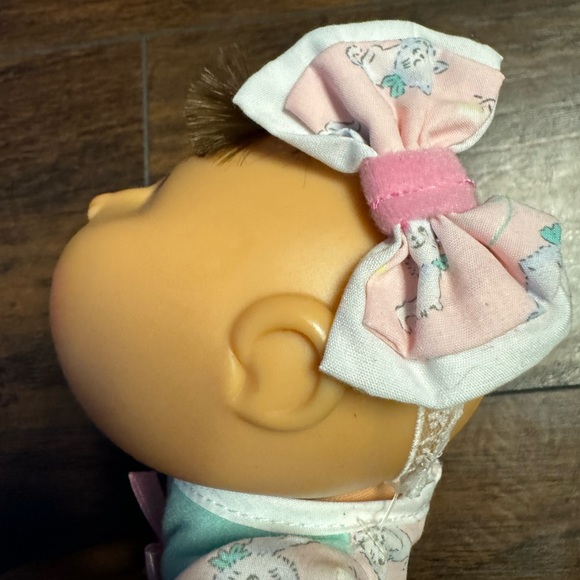 Cabbage Patch Babies 2004 Play Along Blue Eye Brown Hair Newborn Rare - Picture 7 of 12
